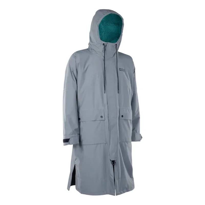 Poncho ion water jacket storm coat sage-grey Petit Prix