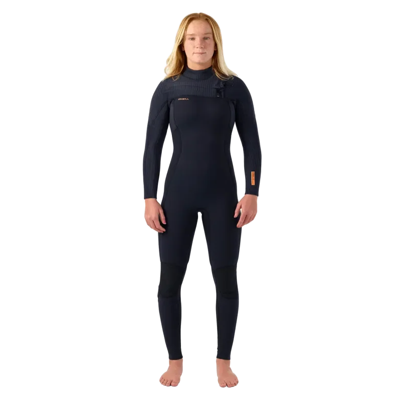 Combinaison neoprene femme oneill hyperfreak 5-4+ chest zip noir Nouvelle Collection