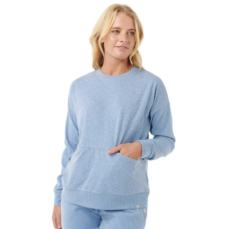Sweat shirt rip curl cosy fleece blue marle Must-Have