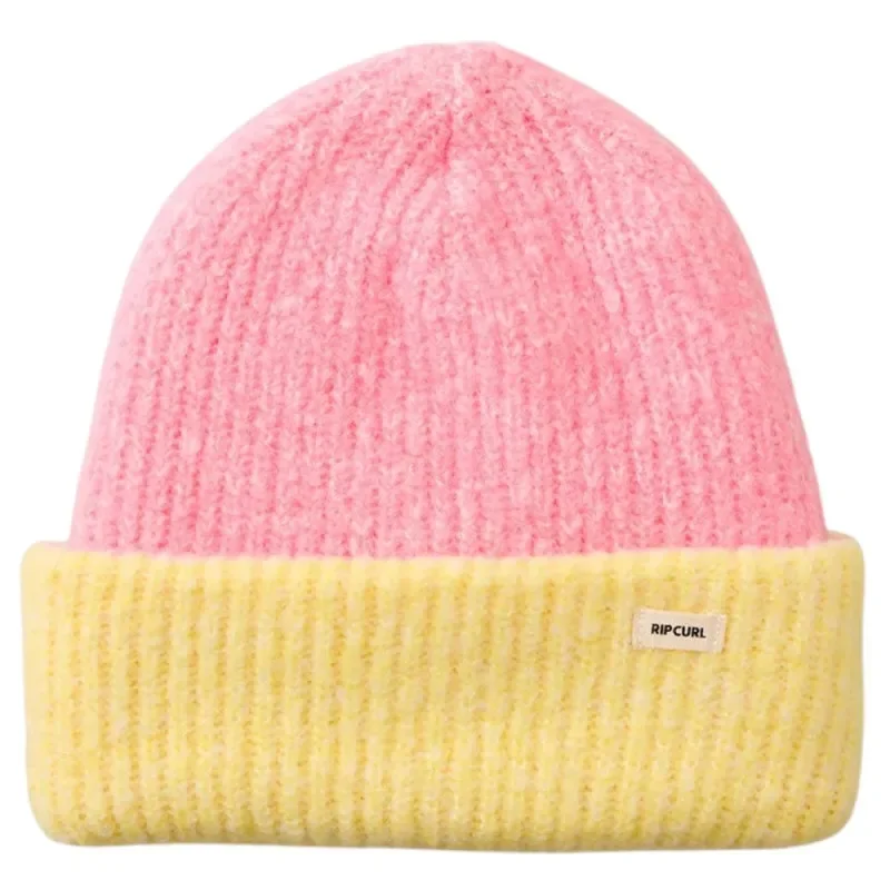 Expédition Rapide Bonnet rip curl 2 tone reg revo beanie pink yellow