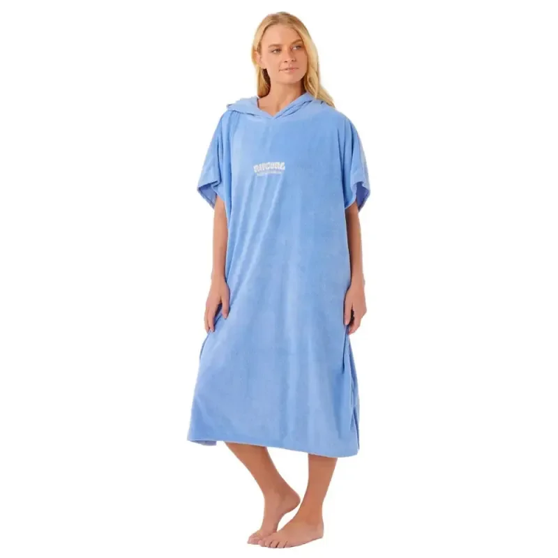 Paiement Sécurisé Poncho RIP CURL Classic Surf Towel Blue