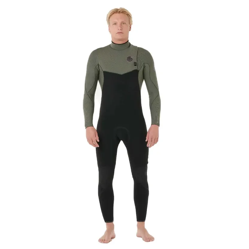 Combinaison neoprene rip curl flashbomb pro zf 4/3 deep cactus Pas Cher
