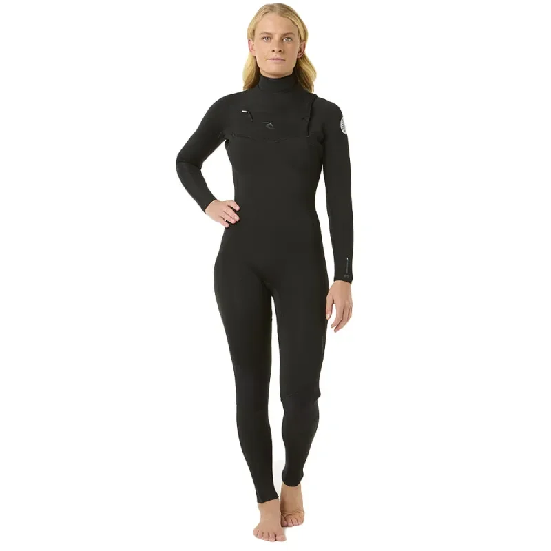 Bon Plan Combinaison neoprene femme rip curl wms dawn patrol cz 5/3 black