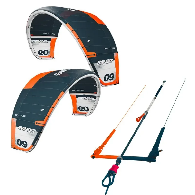 Paiement Sécurisé PACK KITESURF F-ONE BANDIT TEC XVII + BARRE LINX