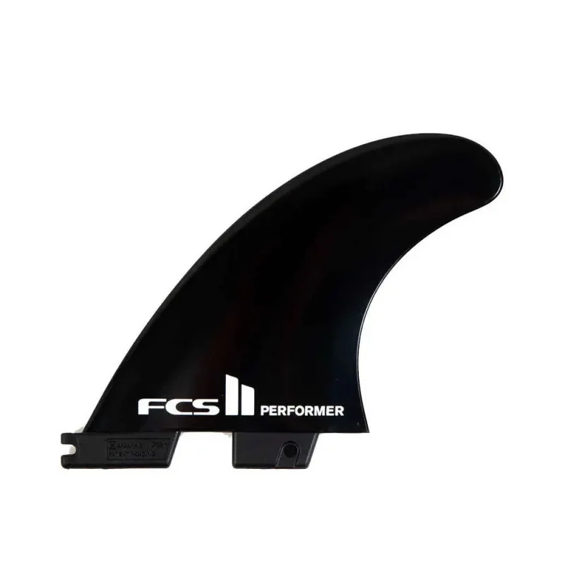 Populaire Ailerons surf fcs 2 performer pg tri fins black