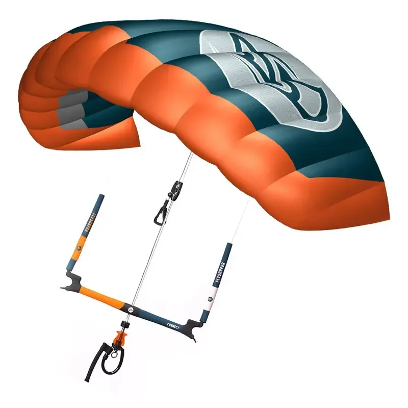 Aile a caisson flysurfer viron3 petrol-orange Bon Plan