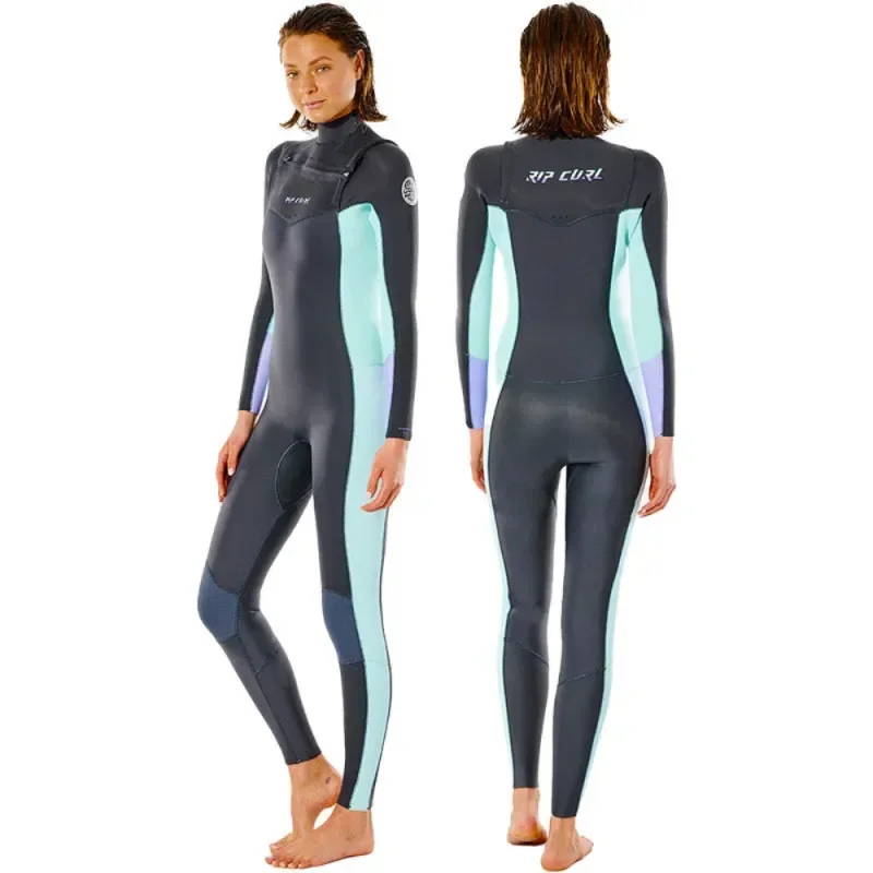 Solde Combinaison rip curl dawn patrol cz 3-2 woman charcoal