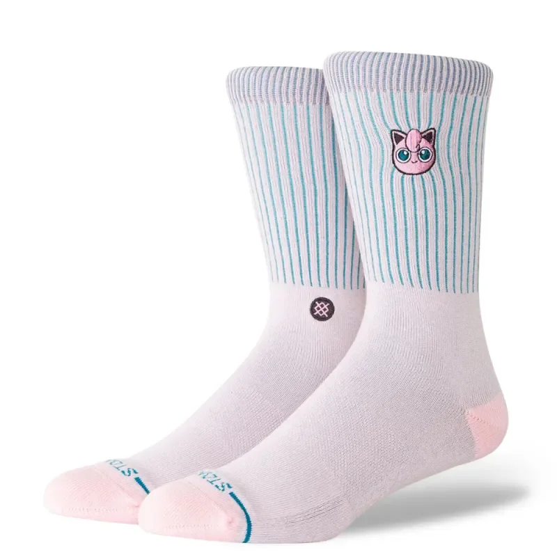 Promotion Saisonnière Chaussettes stance Rondoudou crew rose 2026