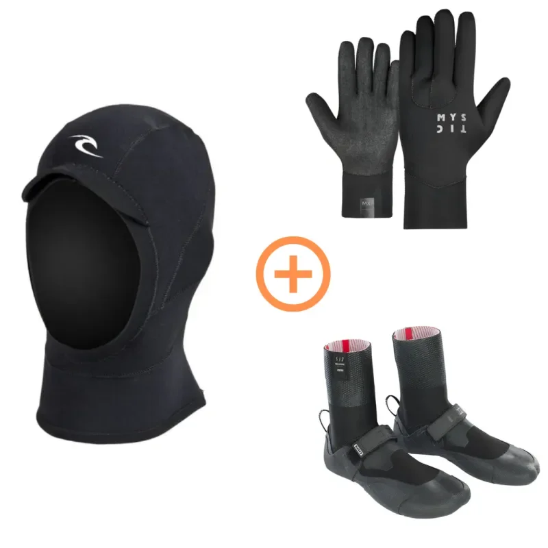 Meilleure Vente PACK HIVER CAGOULE + GANTS + BOTTILLONS NEOPRENE
