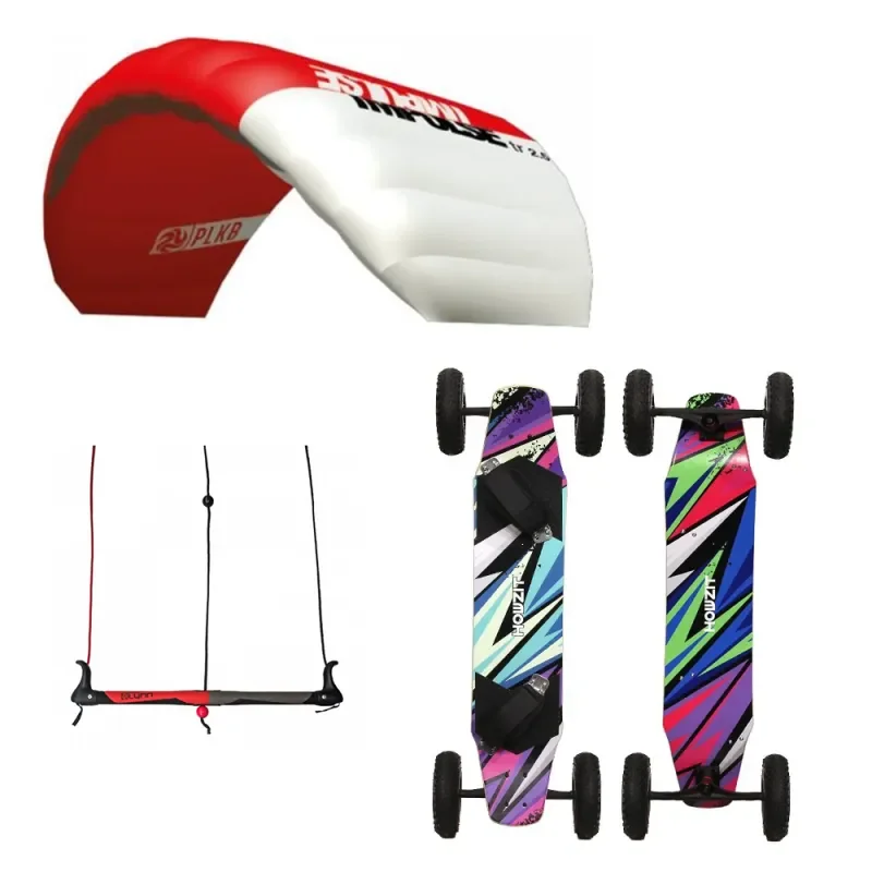 Retour Gratuit Pack MountainBoard Howzit + Aile Peter Lynn