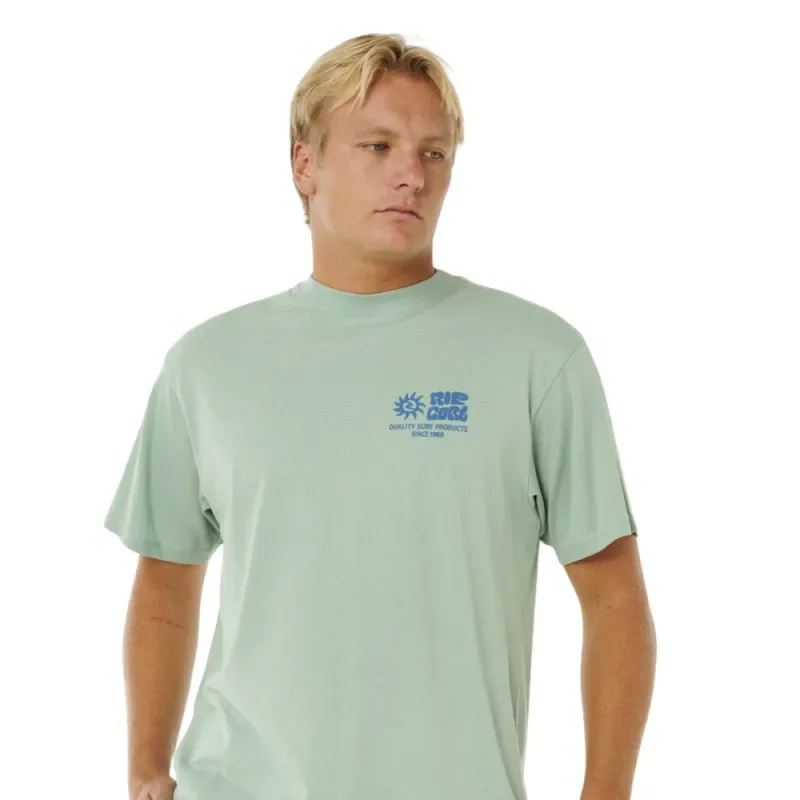 Soldes T-shirt rip curl pacific rinse glass off