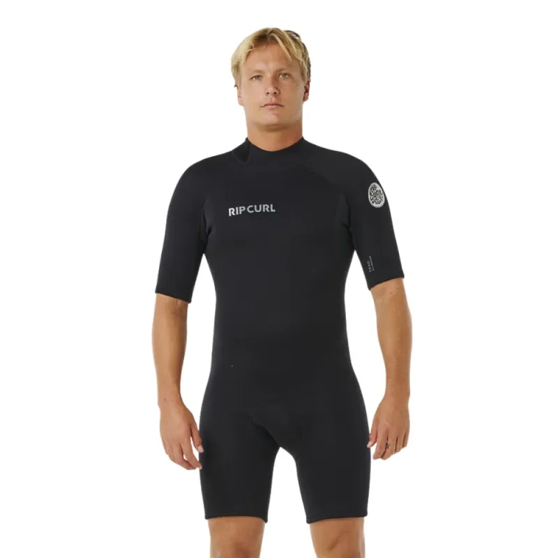 Achat Immédiat Shorty Néoprène RIP CURL TRAD Back Zip Noir 2/2mm