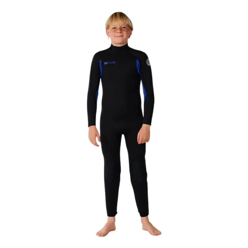 Satisfait Ou Remboursé Combinaison Néoprène Enfant RIP CURL TRAD 3/2mm Back Zip Bleu