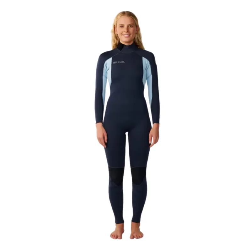 Combinaison Néoprène Femme RIP CURL TRAD 3/2mm Back Zip Bleu Soldes