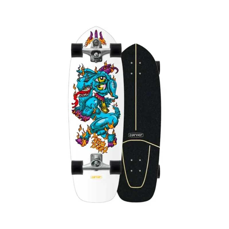 Surfskate carver fire goat yago dora c7 Satisfait Ou Remboursé