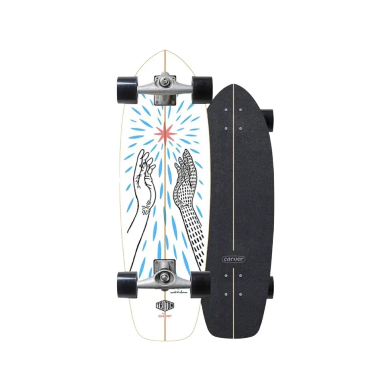 Dernier Modèle Surfskate carver triton presence cx