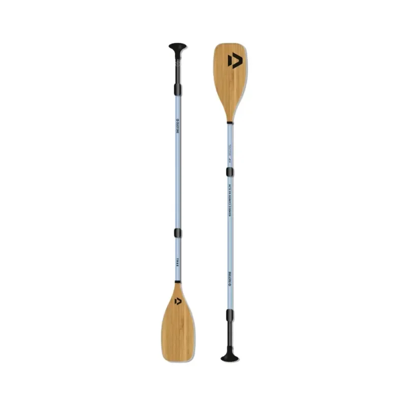 Soldes Pagaie paddle duotone bamboo carbon 60 slim 3 pieces ajustable