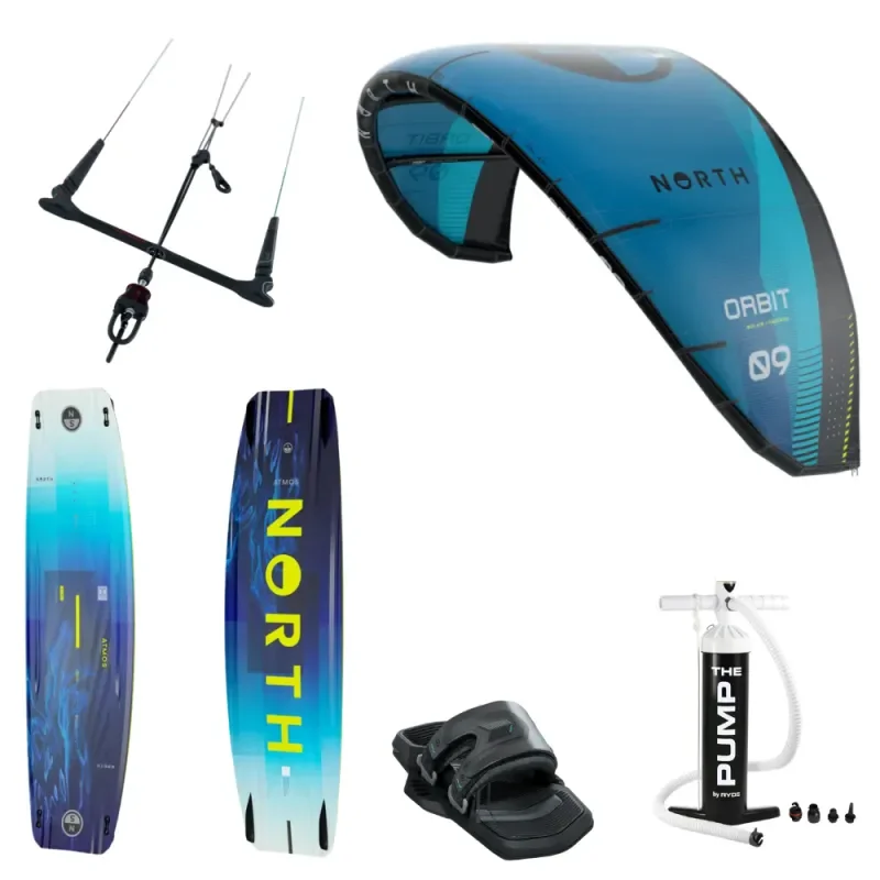 PACK KITESURF NORTH ORBIT + ATMOS + NAVIGATOR CONTROL SYSTEM Affaire À Saisir