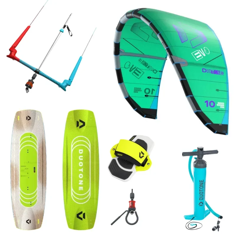 Acheter En Ligne PACK KITESURF DUOTONE EVO SLS + GONZALES + QUAD CONTROL