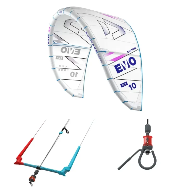 PACK KITESURF EVO SLS + TRUST BAR + CHICKEN LOOP Top Vente