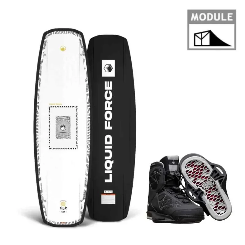 Pack Wakeboard liquid force flx + Chausses Liquid Force rival 6x 2026 Prix Réduit