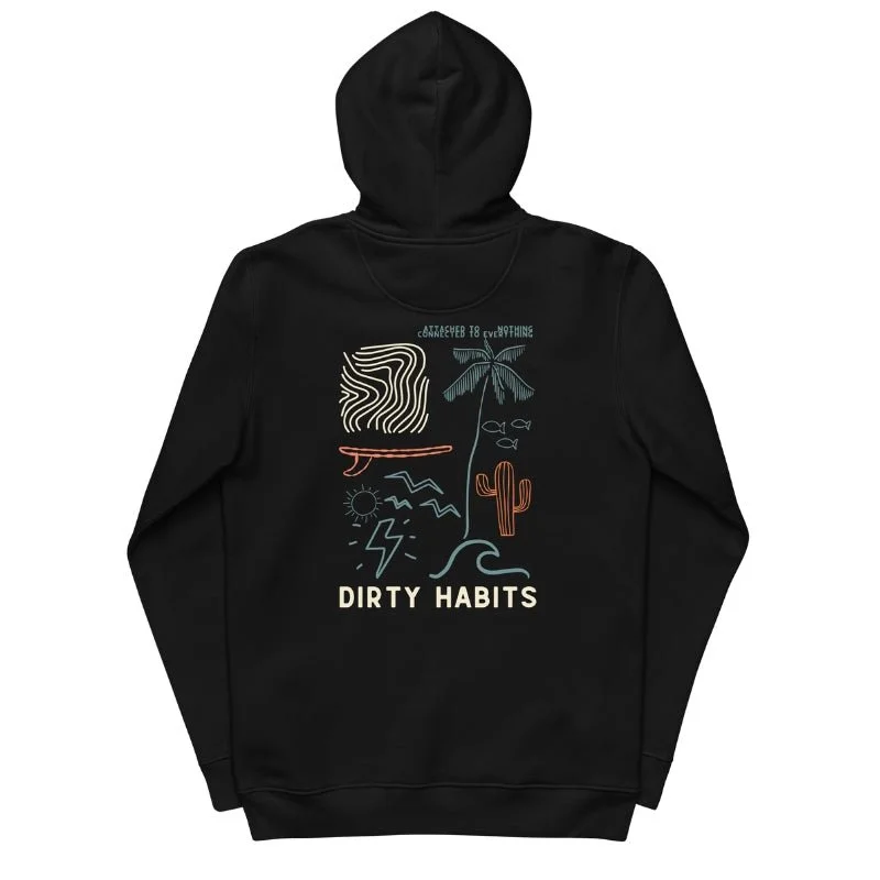 DIRTY HABITS CONNECTED HOODIE - SWEAT À CAPUCHE Pas Cher