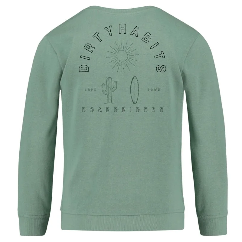 Offre Limitée DIRTY HABITS ALOE SWEATER - PULL VERT