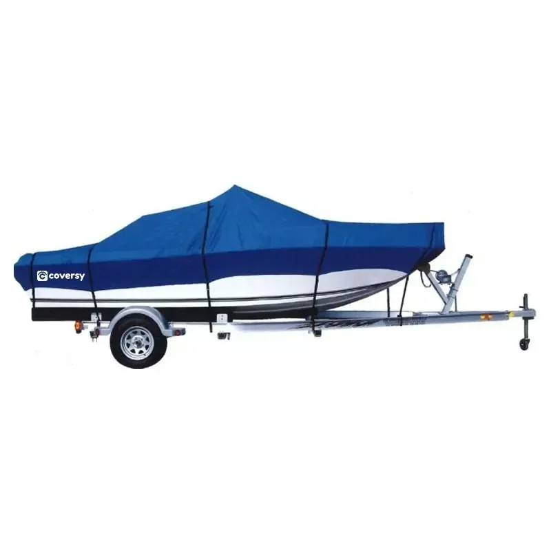 HOUSSE TRANSPORT BATEAU BLEU COVERSY Bateau de 400 à 430 cm de long x 229 cm de large Quantité Limitée