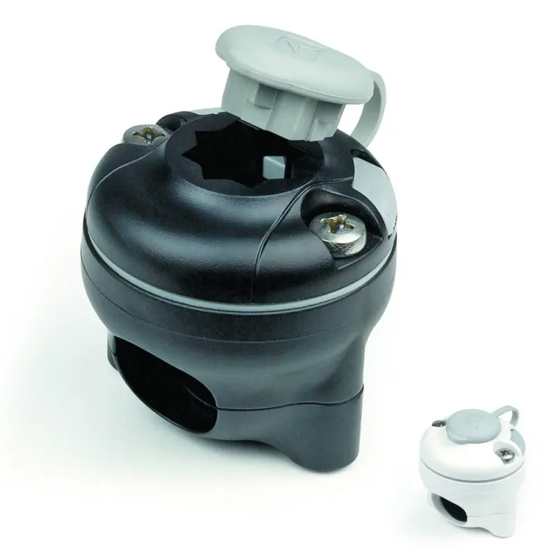 RECEVEURS BALCON RAILBLAZA 19-25mm Noir Petit Prix