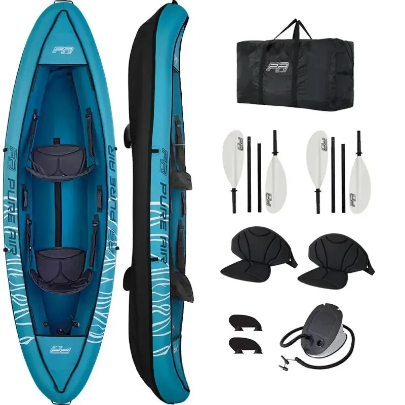 KAYAK GONFLABLE AQUA MARINA PURE AIR SPARKLE 2 PERSONNES Quantité Limitée