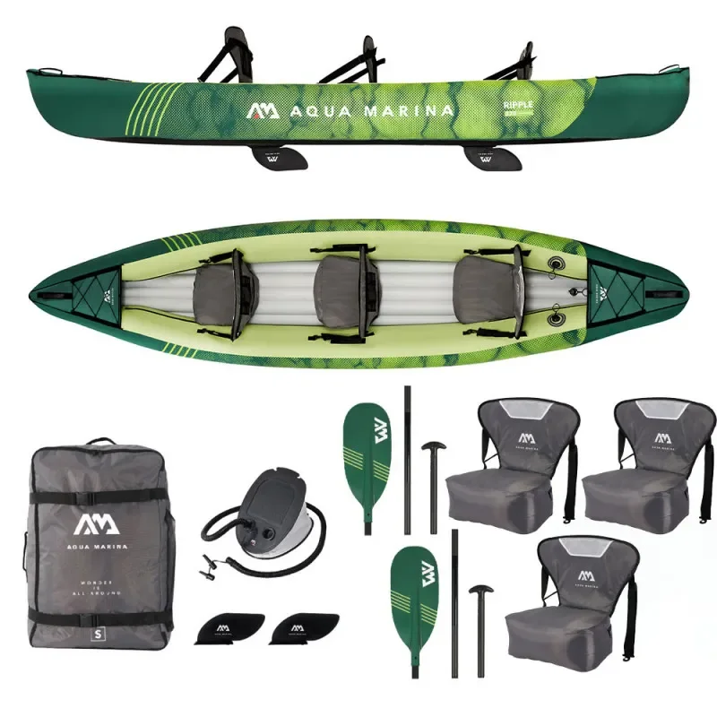 Authentique KAYAK AQUA MARINA RIPPLE 3 PERSONNES 370