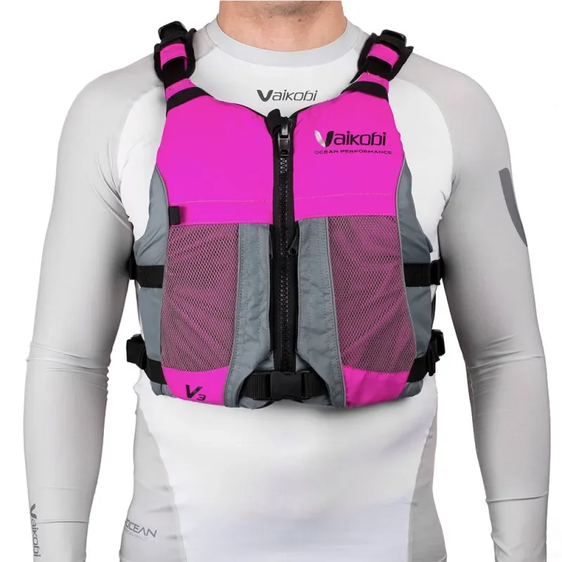 Livraison Express Gilet V3 Ocean Racing Rose VAIKOBI