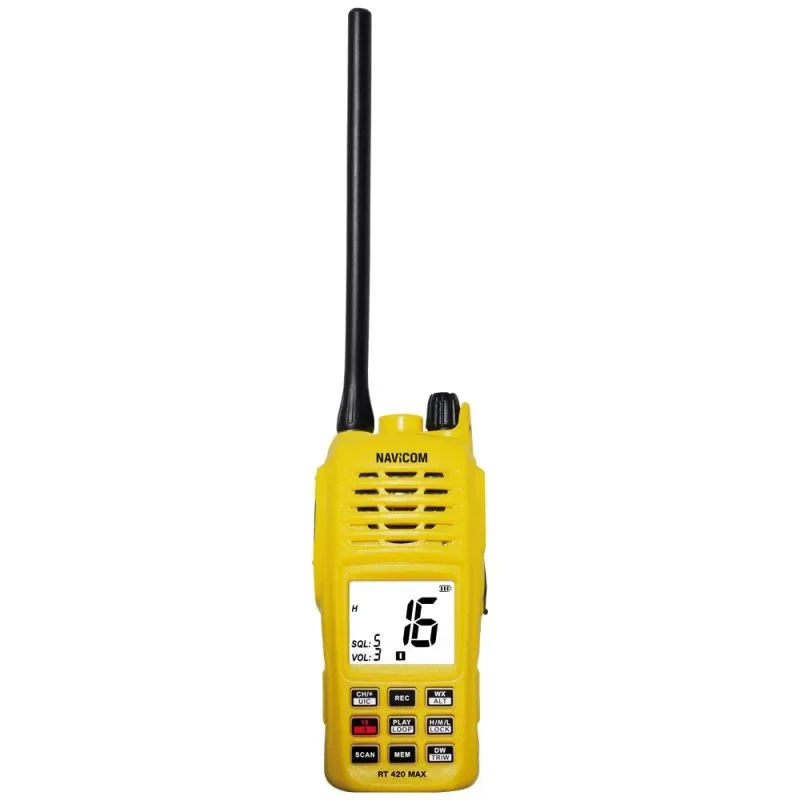 VHF Portable RT420 MAX - NAVICOM Remise