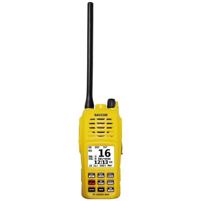 Nouvelle Collection VHF Portable RT420 DSC MAX GPS intégré - NAVICOM