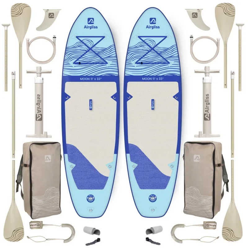 Achetez Aujourd'hui PACK DUO PADDLE GONFLABLE AIRGLISS MOON 11.0