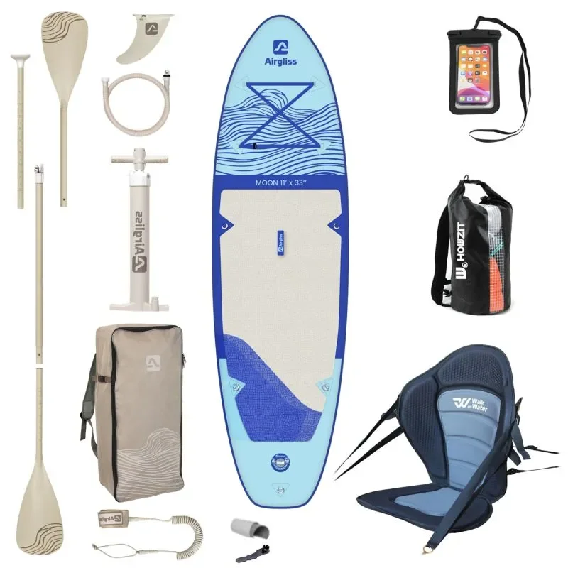 Solde Pack convertible Paddle-Kayak Gonflable Airgliss Moon 11.0