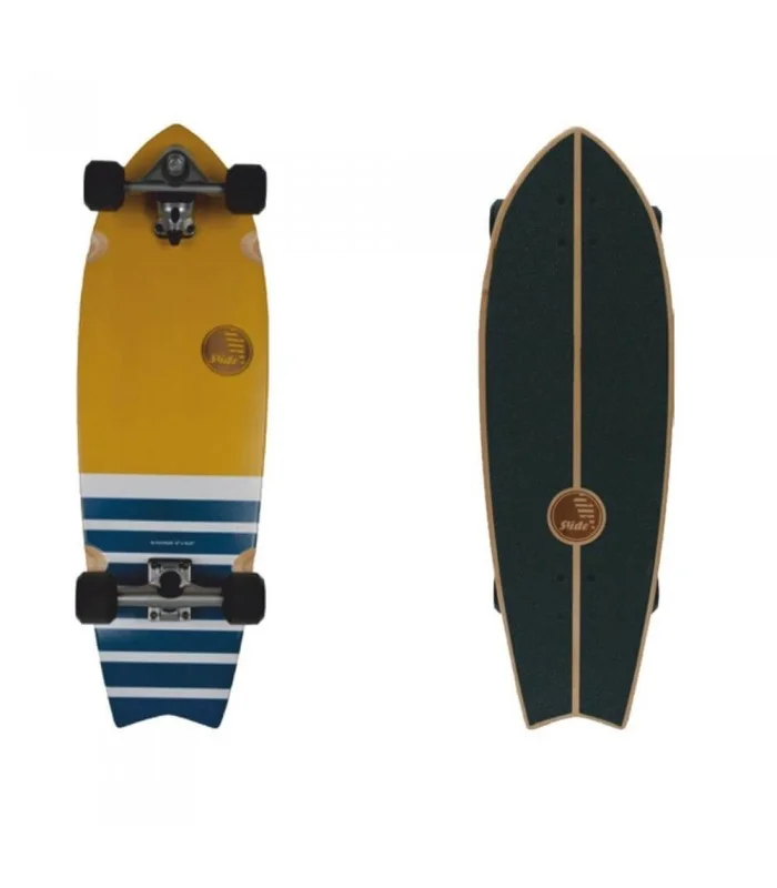 Expédition Rapide Glissade Surfskate FISH BROWN 32