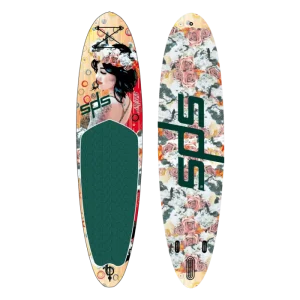 SPS Paddle Surf Board Gonflable FEEL THE SUN 10,8" (planche de surf gonflable) Soldes
