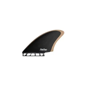 Feather Fins Quille double chocolat noir simple tab Vente Flash