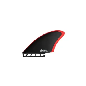 Paiement Sécurisé Feather Fins double quille single tab noir rouge