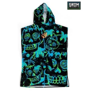 Vente Flash Poncho Grom Vert Cyan