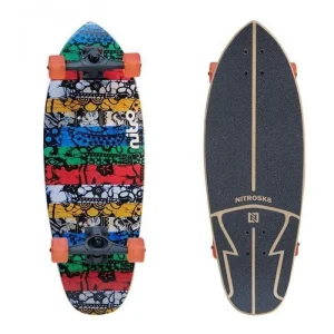 Quantité Limitée Surfskate Nitro Sk8 Batik 29" Surfskate