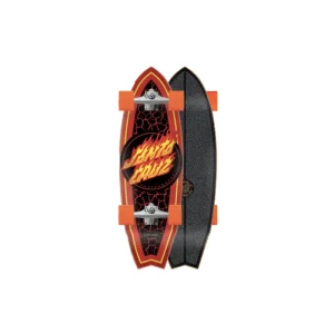 Top Vente Surfskate Carver Santa Cruz Flame Dot Shark 31" C5