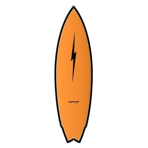 Lightning Bolt Super Twin Orange/Noir/Noir Réduction