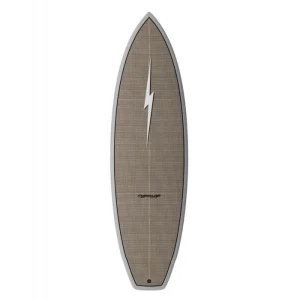 Lightning Bolt Shortboard Ecologique Gris Gris Blanc Prix Cassé
