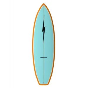 Lightning Bolt Shortboard Bleu/Bleu/Noir Dernier Modèle