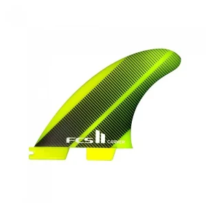 dérives de surf FCS 2 Carver Neo Glass Acid Gr Tri Fins Expédié Aujourd'hui