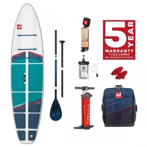 SUP BOARD RED PADDLE CO COMPACT 11‘0" INFLATABLE SUP BOARD Commander Maintenant