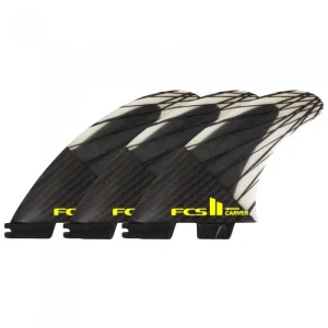 FCS II Carver PC Carbon Carbon Black/Acid Tri Fins Dernier Modèle