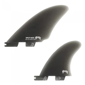 FCS II MB PG Split Keel Smoke Quad Fins Retail Quantité Limitée